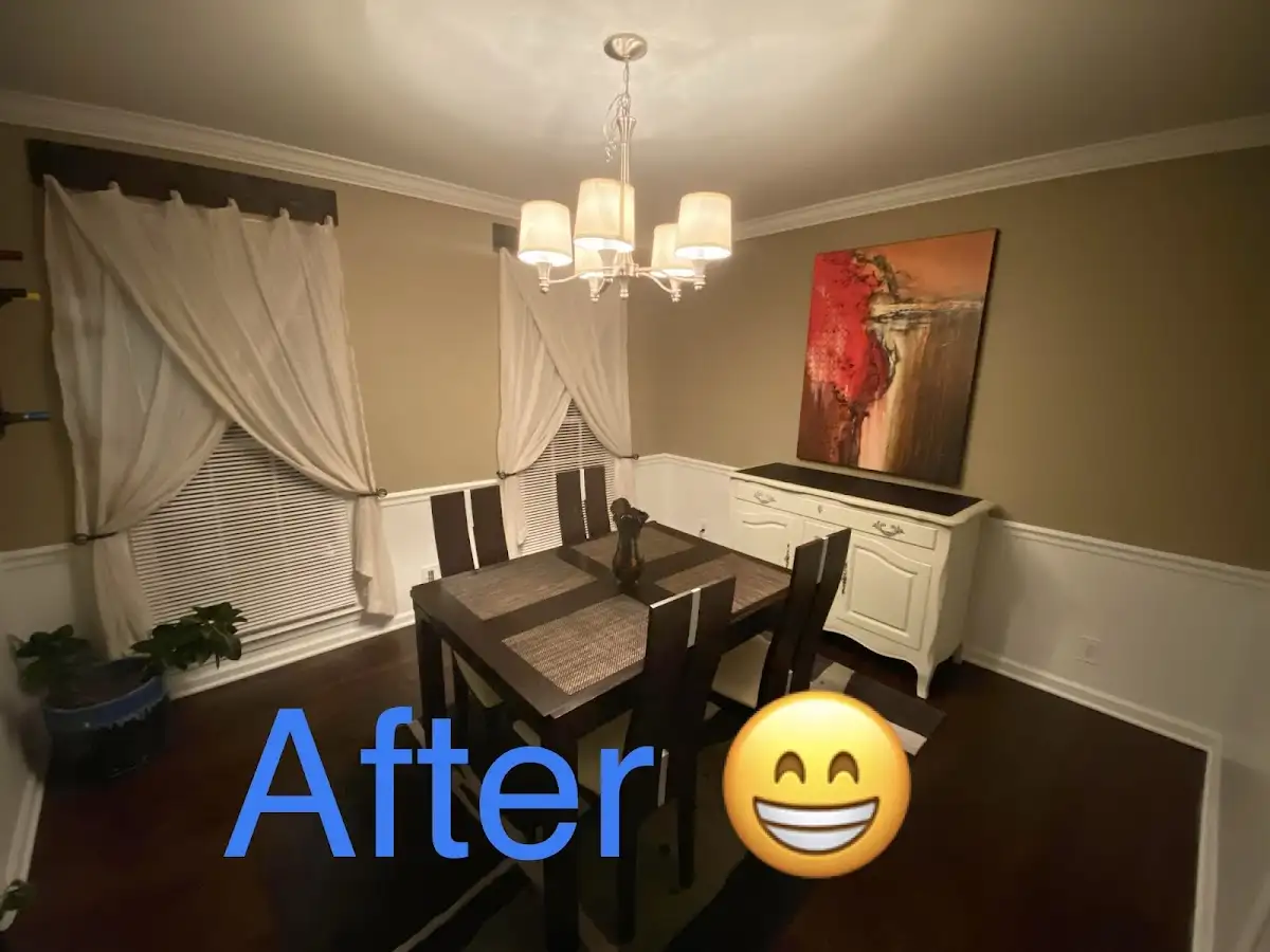 Professional dining room restoration after water damage in Ardmore